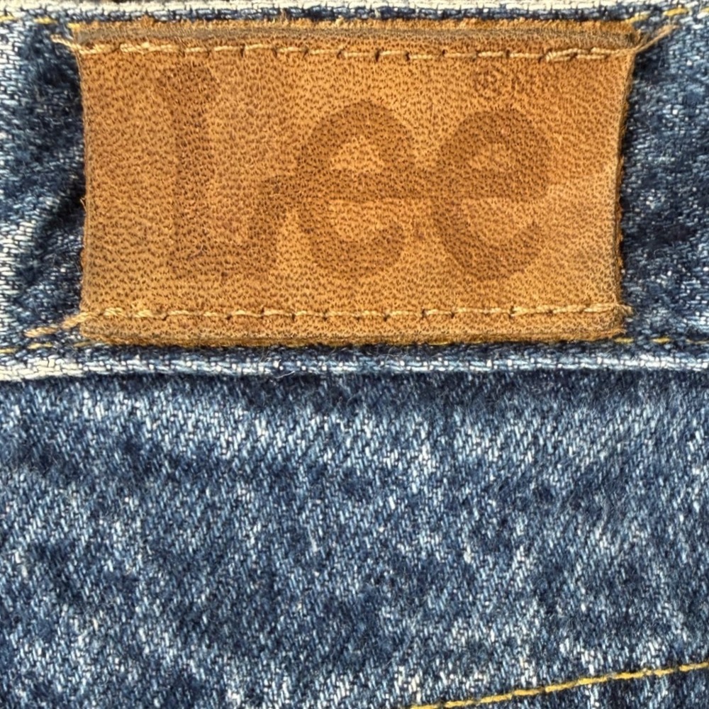 Vintage Lee Riders Jeans High Waist Tapered USA Womens 11 Acid Wash - Picture 10 of 12